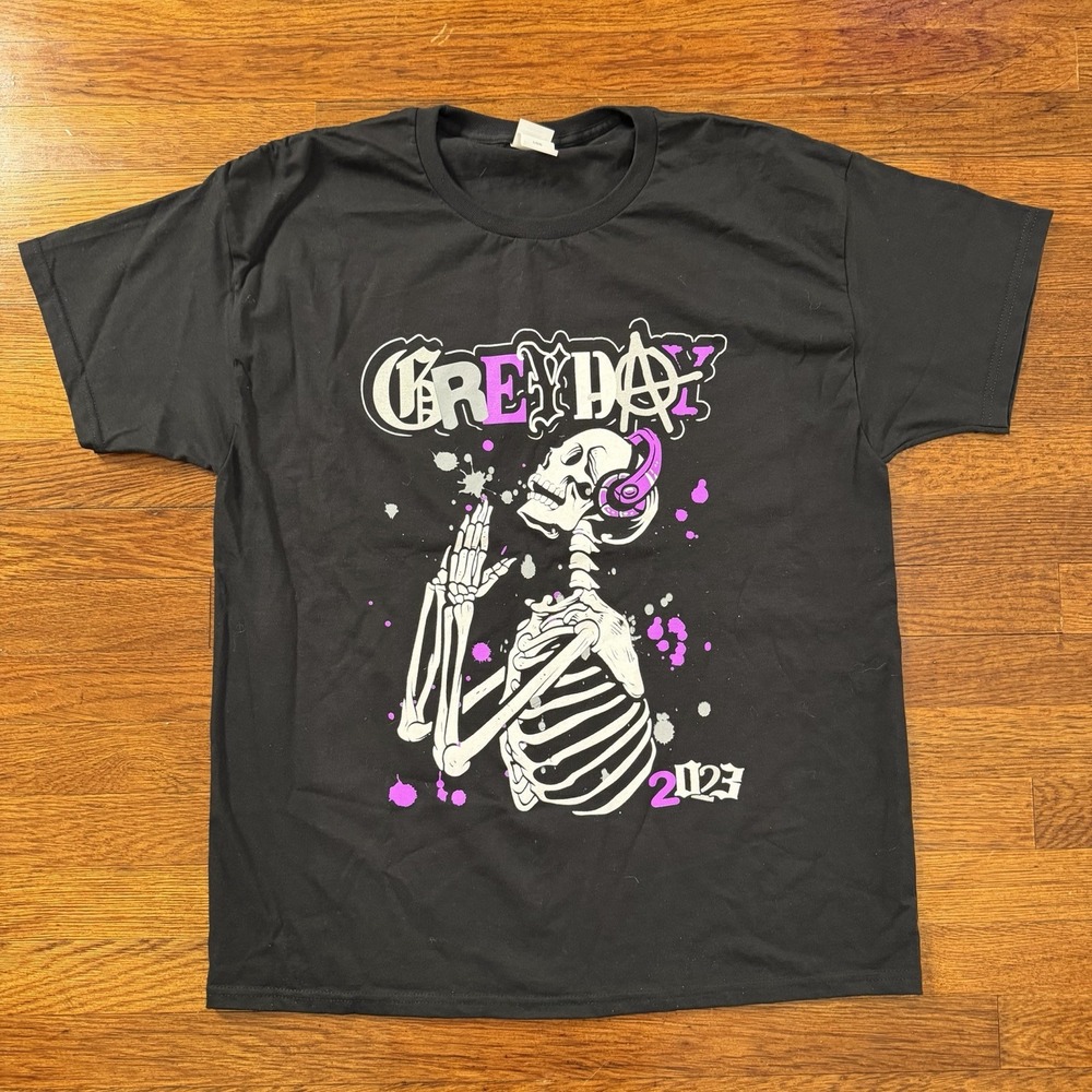 Black $Uicideboy$Grey Day 2023 Tour T-shirt Unisex Tee  Size Large Skeleton 2023